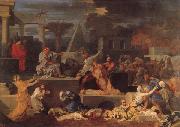 Bourdon, Sebastien Slaughter of the Innocents oil on canvas